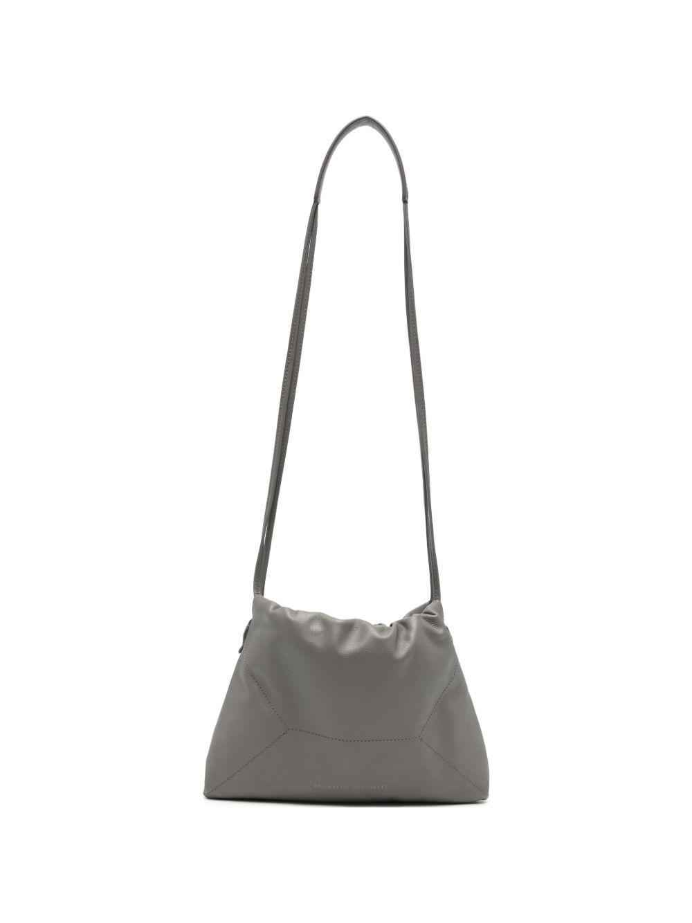 Gathered drawstring shoulder bag MBXAD2808 C9784 BRUNELLO CUCINELLI 