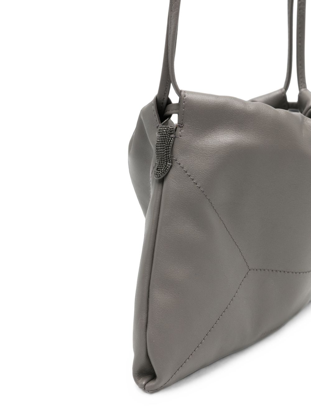 Gathered Drawstring Shoulder Bag MBXAD2808 C9784 BRUNELLO CUCINELLI 