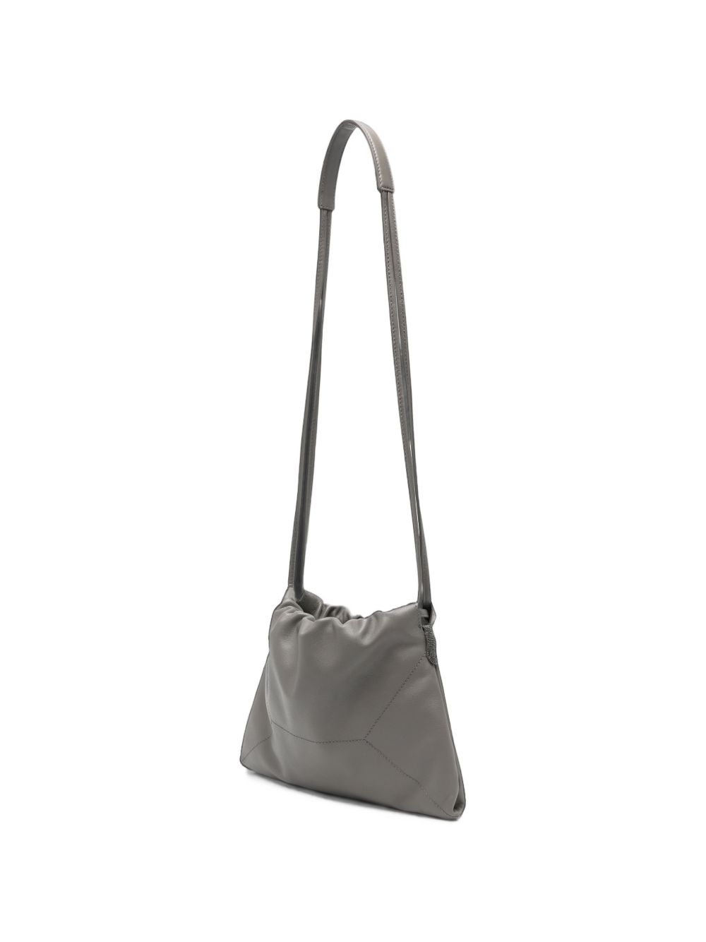 Gathered Drawstring Shoulder Bag MBXAD2808 C9784 BRUNELLO CUCINELLI 