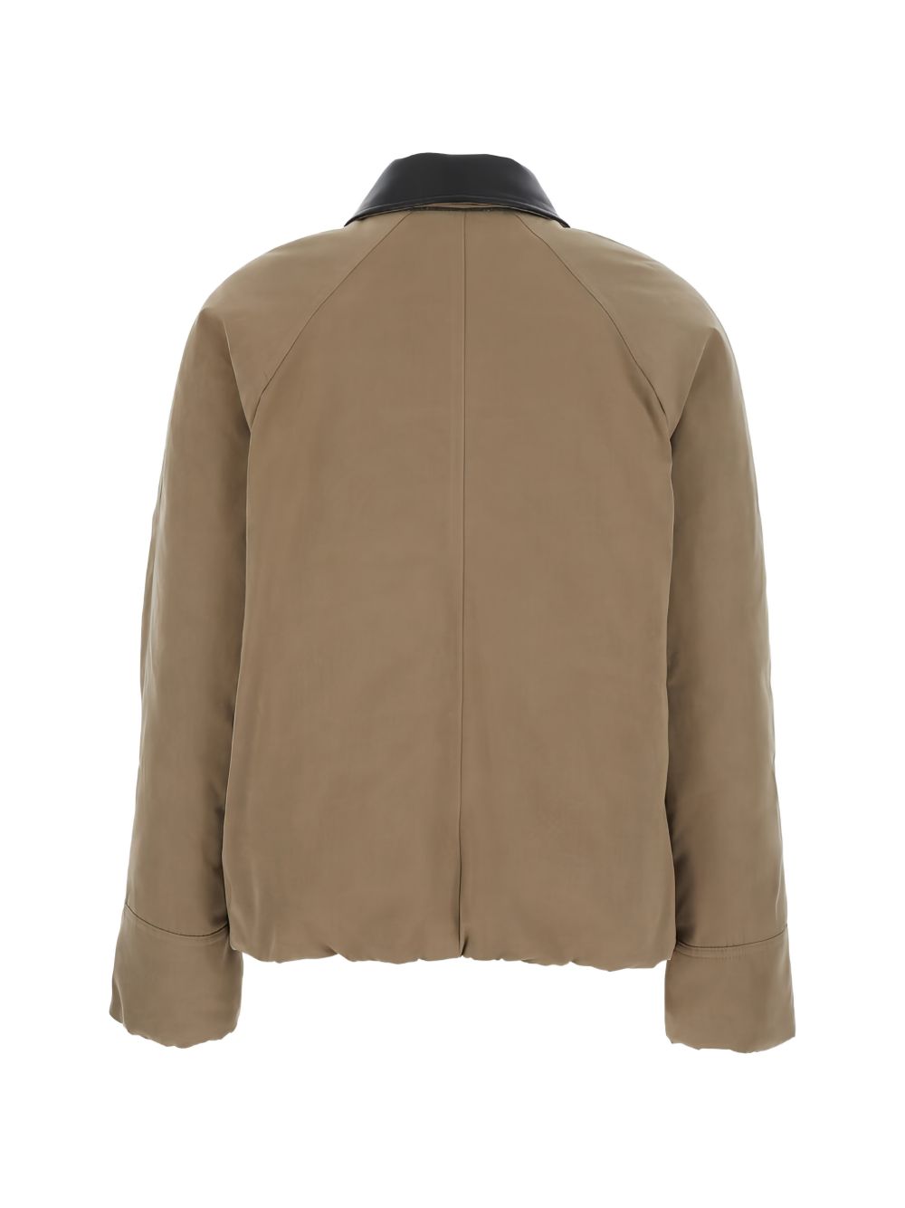 jacket with leather collar MG5457551P C5456 BRUNELLO CUCINELLI 