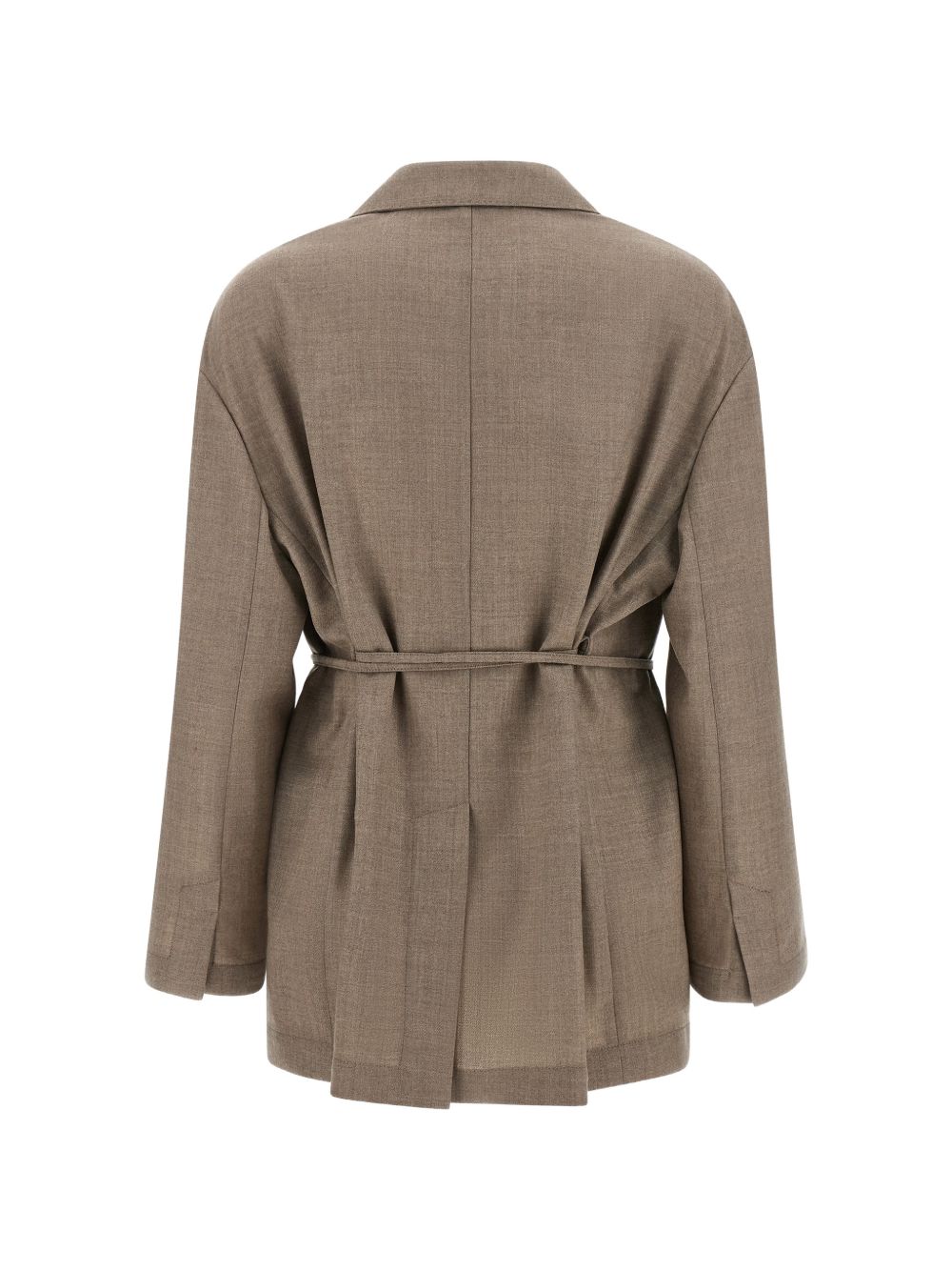 belted single-breasted blazer MG5507433P C1418 BRUNELLO CUCINELLI 