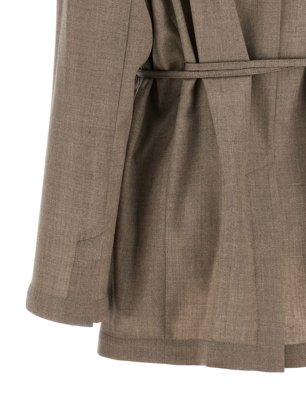 belted single-breasted blazer MG5507433P C1418 BRUNELLO CUCINELLI 