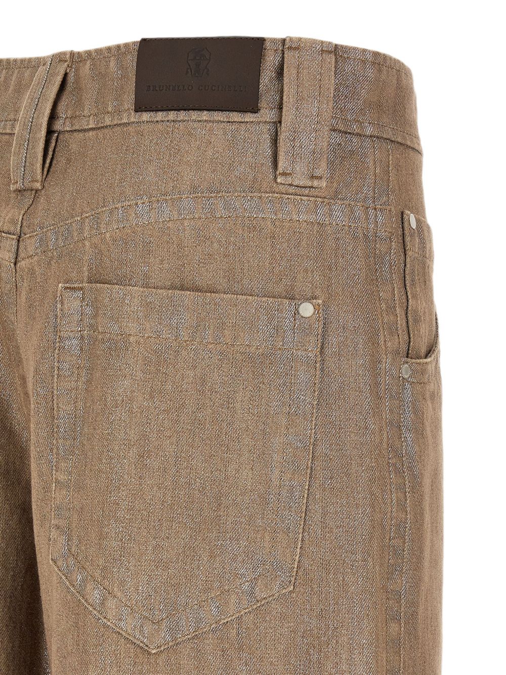 Baggy cotton jeans MP109P4091 C1340 BRUNELLO CUCINELLI 