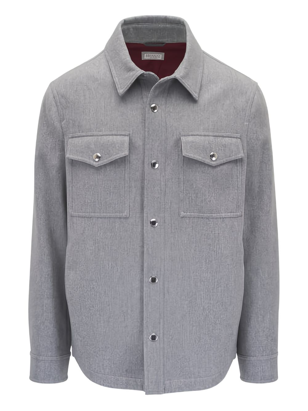 Long Sleeved Shirt Jacket MT4016549 CMD05 BRUNELLO CUCINELLI 