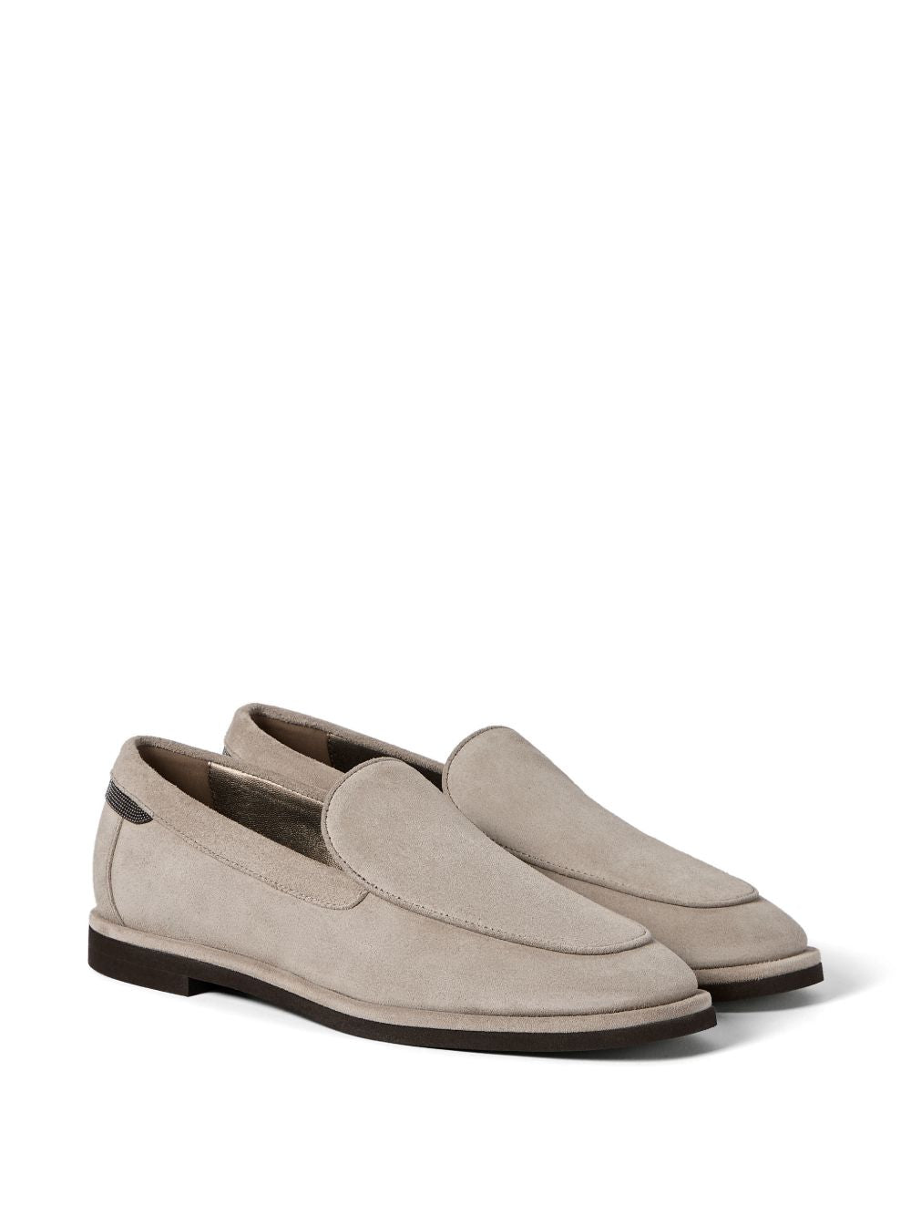 Suede lace loafers MZSFG3300P C5859 BRUNELLO CUCINELLI 
