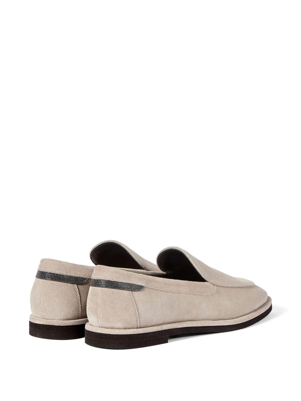Suede lace loafers MZSFG3300P C5859 BRUNELLO CUCINELLI 