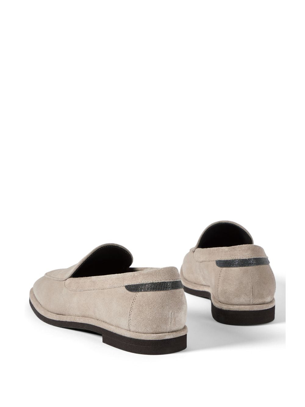 Suede lace loafers MZSFG3300P C5859 BRUNELLO CUCINELLI 