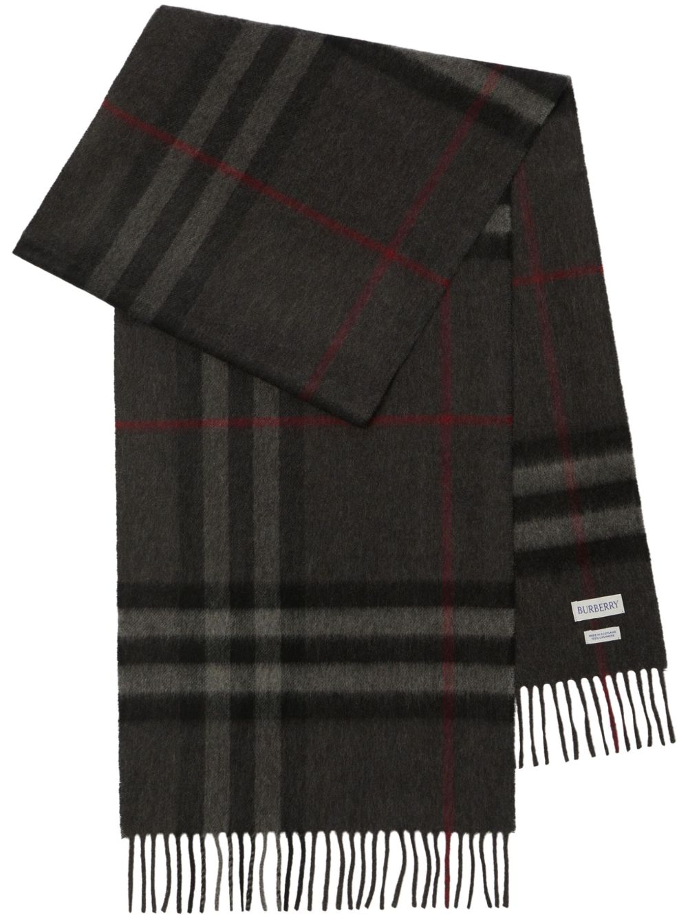 Check Cashmere Scarf 8077880 A1208 BURBERRY 