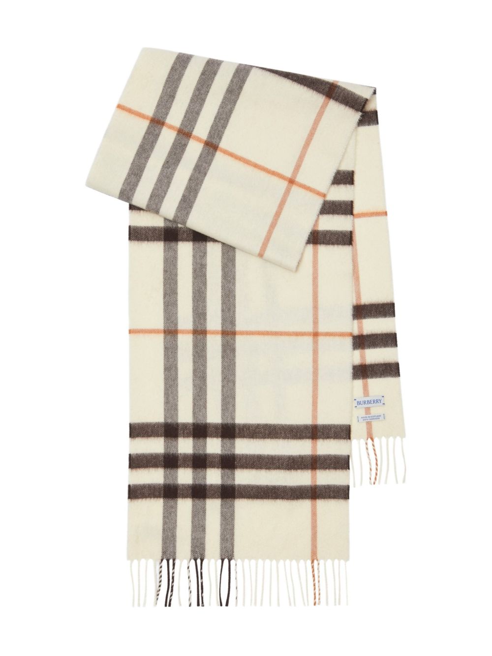 Check Cashmere Scarf 8112634 A4486 BURBERRY 