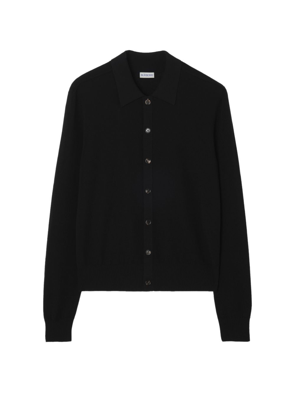 Check-trim buttoned cardigan 8127131 A1189 BURBERRY 