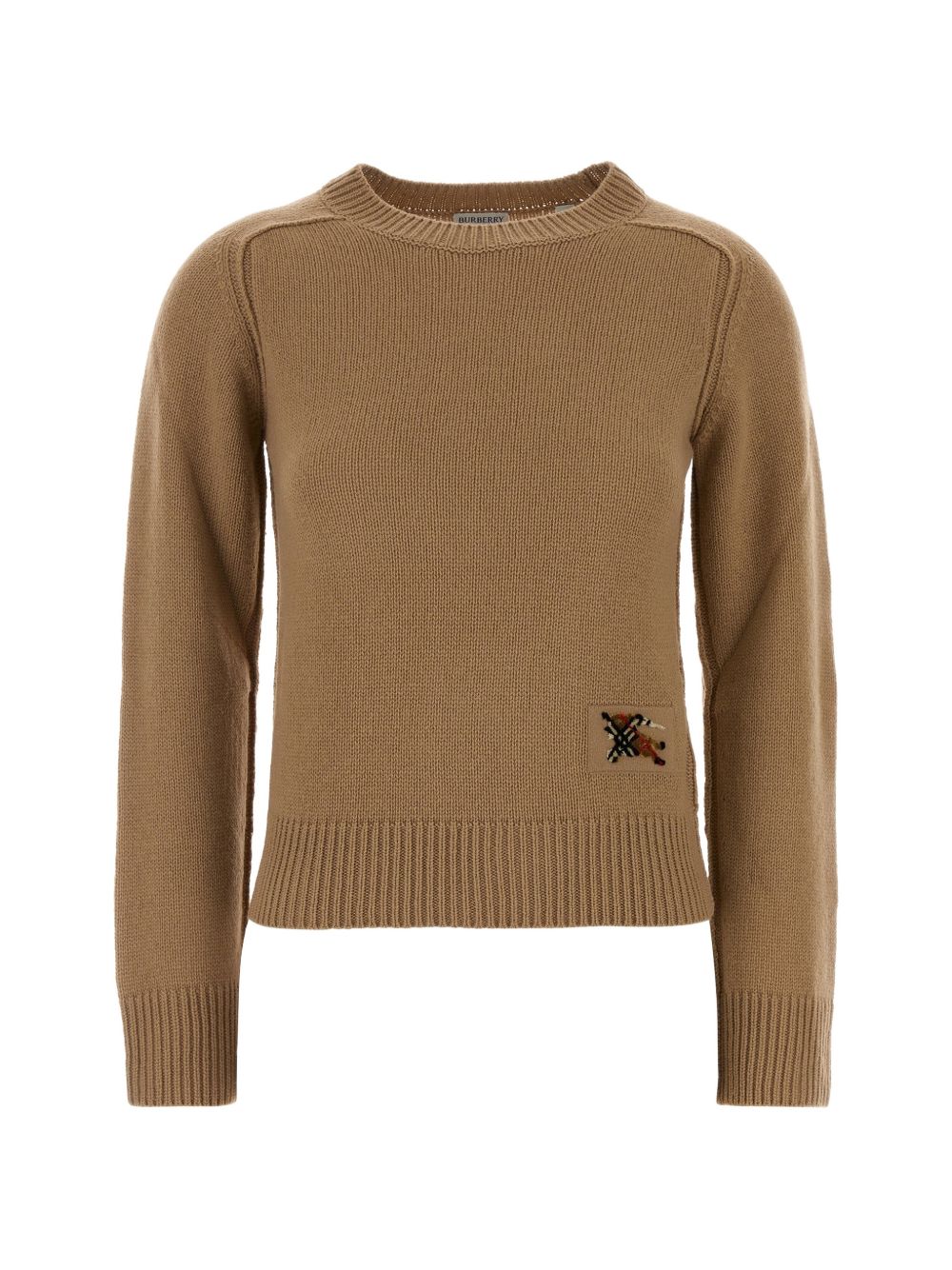 logo-patch round-neck sweater 8127144 A1420 BURBERRY 