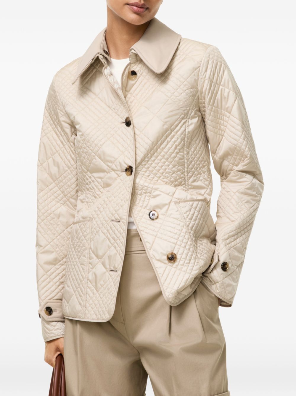 quilted nylon Fernleigh jacket 8127184 C2246 BURBERRY 