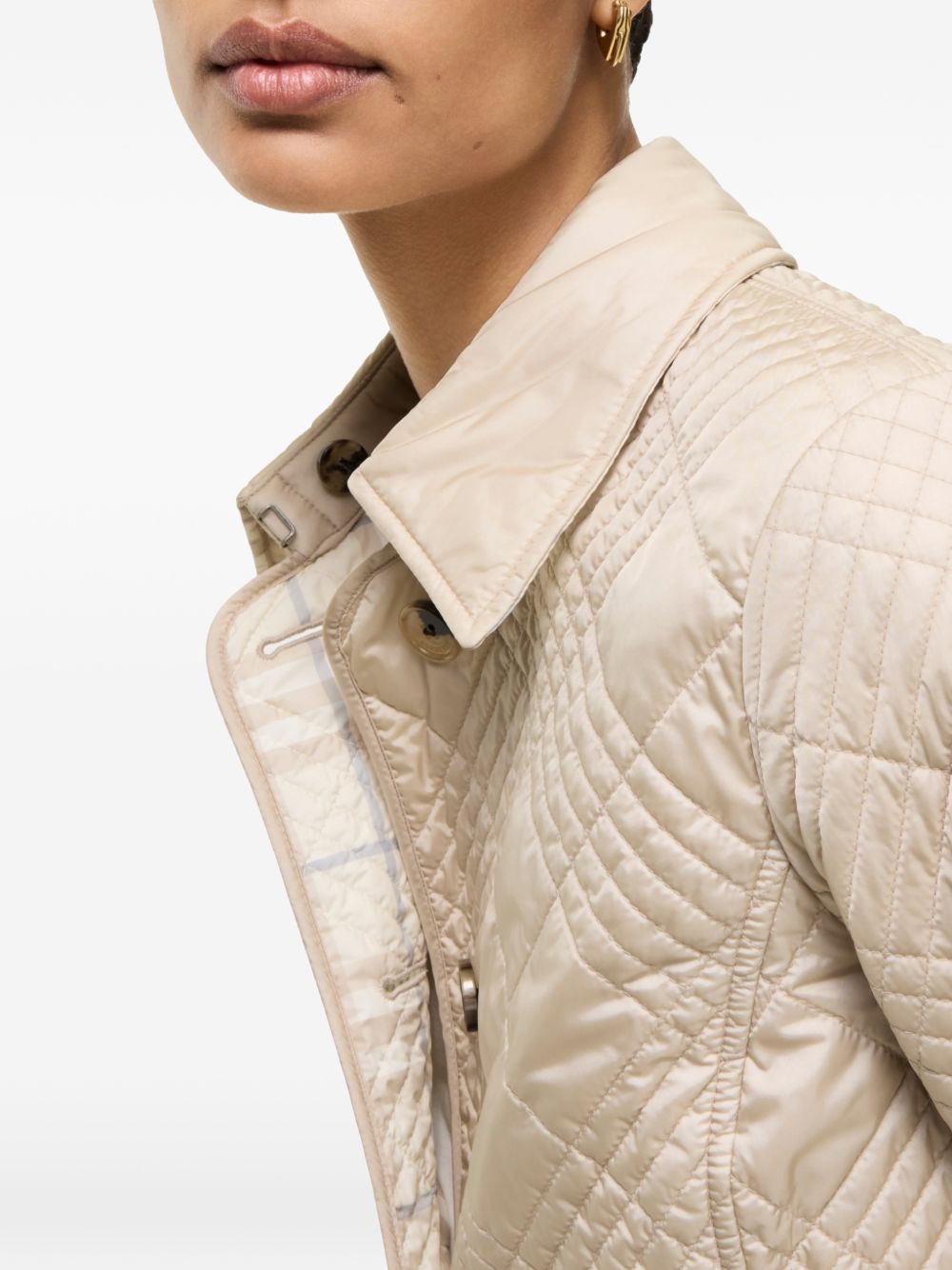 quilted nylon Fernleigh jacket 8127184 C2246 BURBERRY 