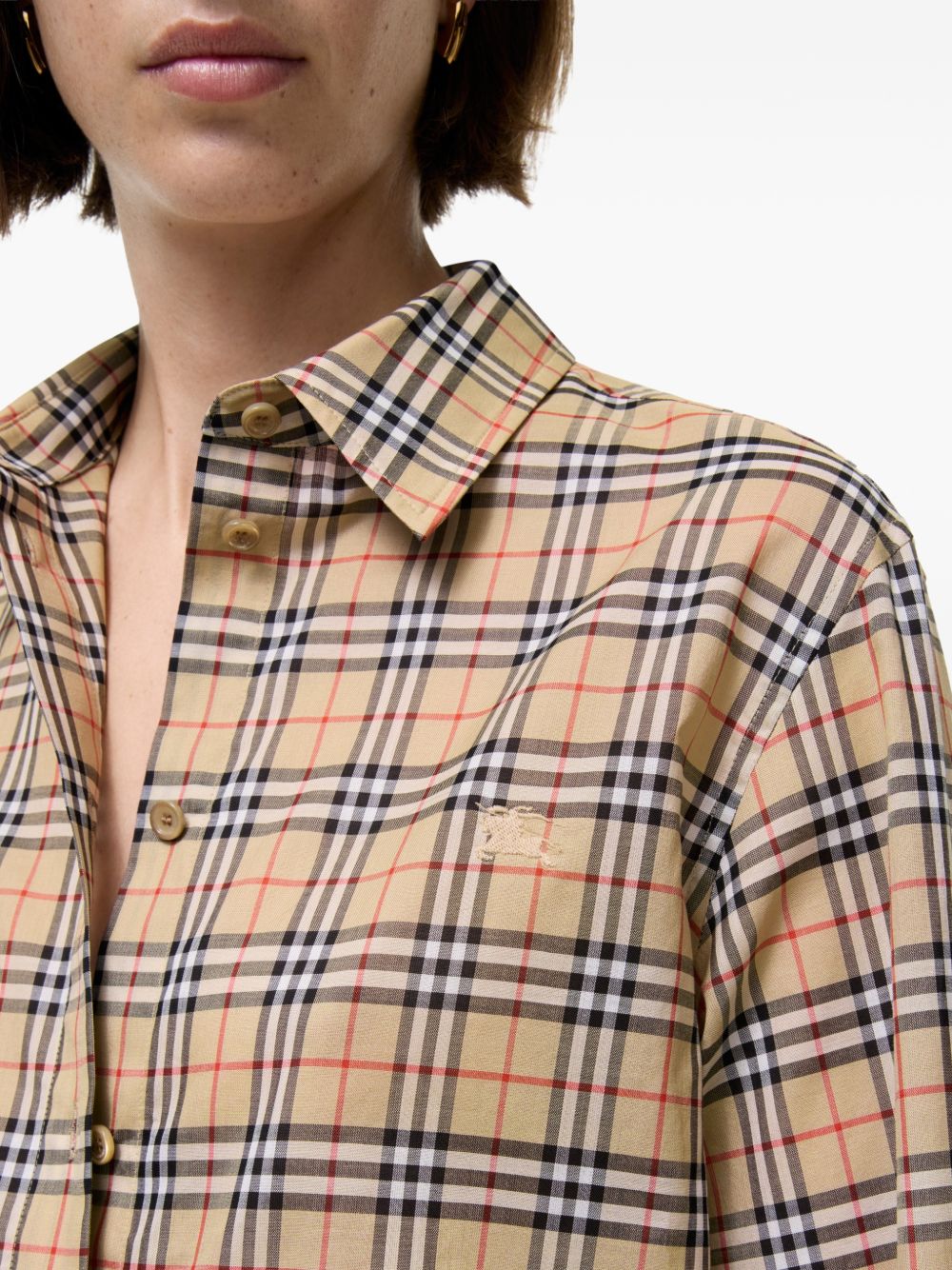 Classic Fit Cotton Shirt 8127758 B9368 BURBERRY 