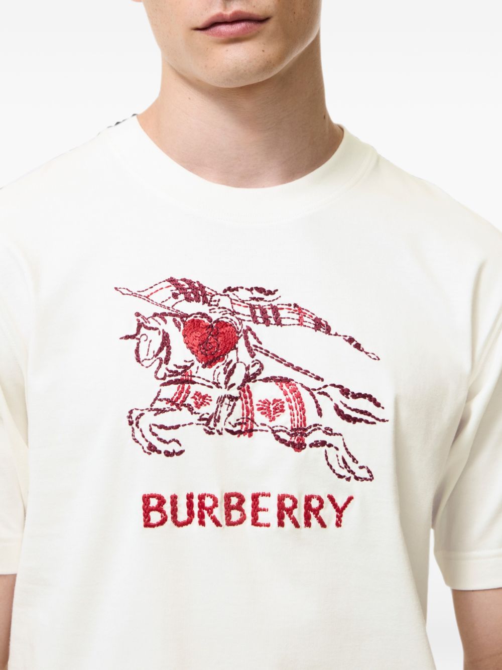 Heart Knight cotton T-shirt 8127932 B7078 BURBERRY 