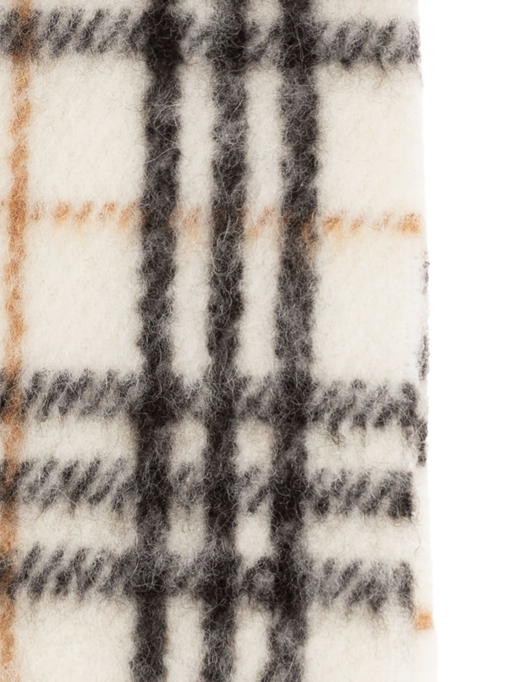 Checked Fringed-Edge Scarf 8130018 A4486 BURBERRY 