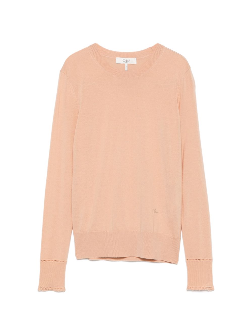 Fine-knit crew-neck sweater CH26AMP39540 6H1 CHLOÉ 