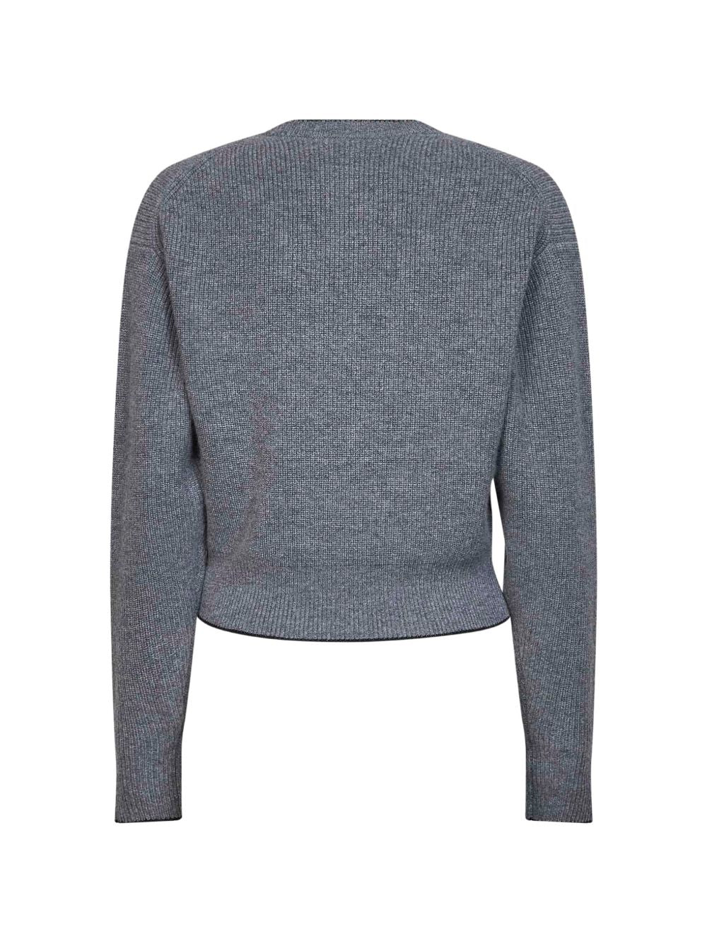 Cropped fitted logo sweater CH26AMP41710 012 CHLOÉ 