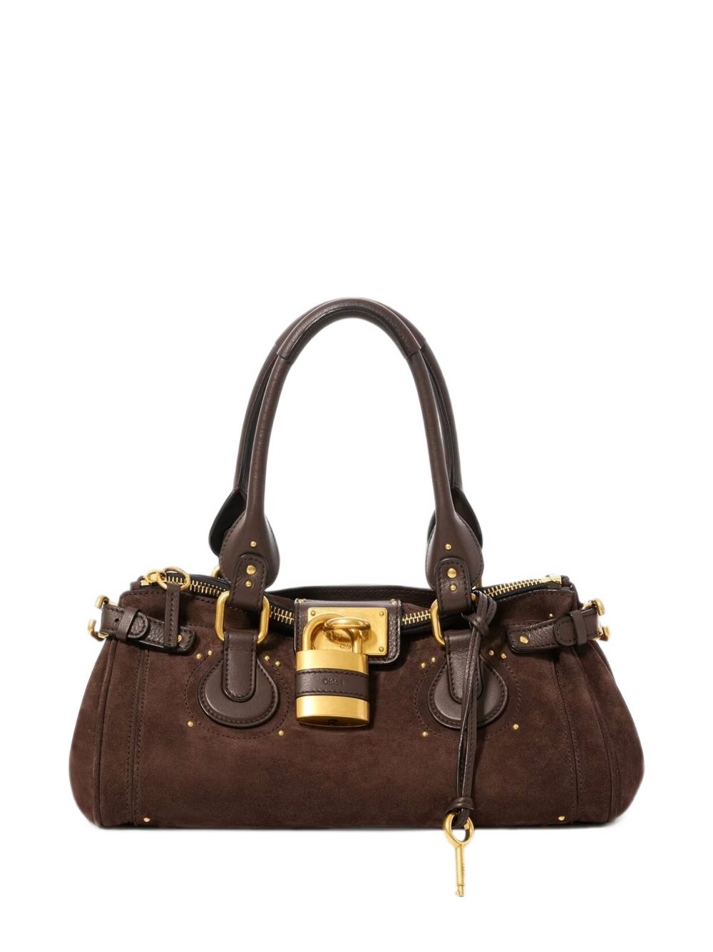 PADDINGTON bag in suede leather CH26AS802S77 24X CHLOÉ 