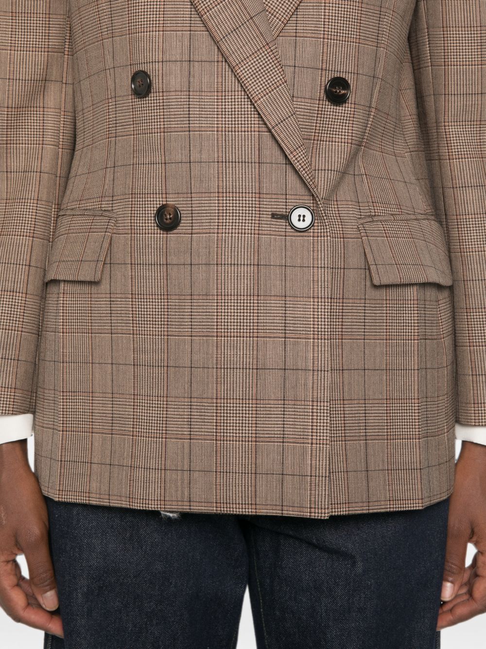 Double-breasted tailored jacket CH26AVE78164 93C CHLOÉ 