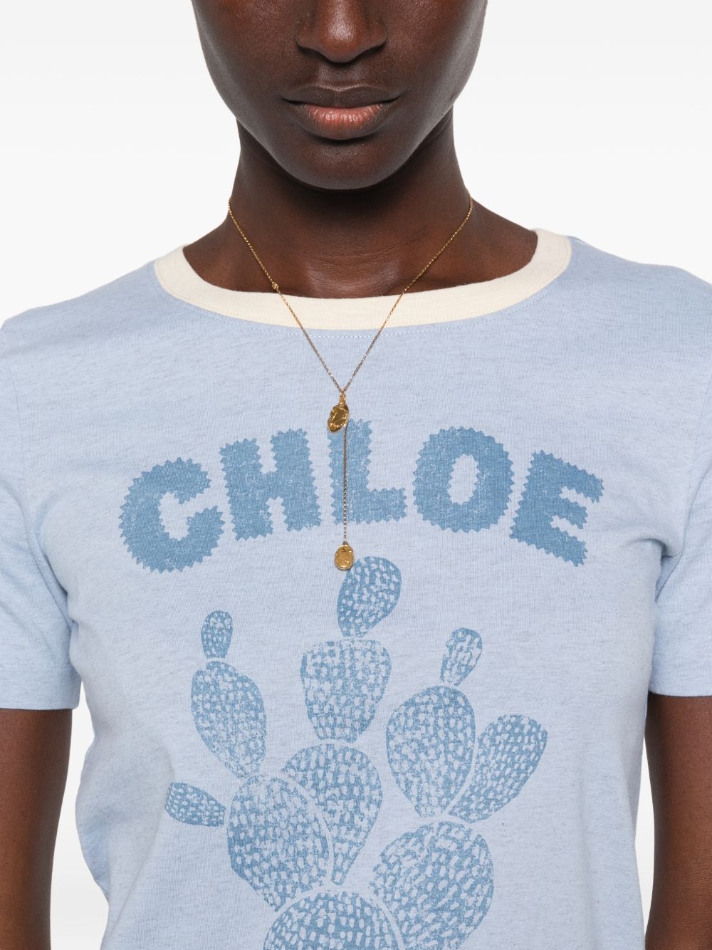 Graphic print T-shirt CH26WJH08787 40J CHLOÉ 