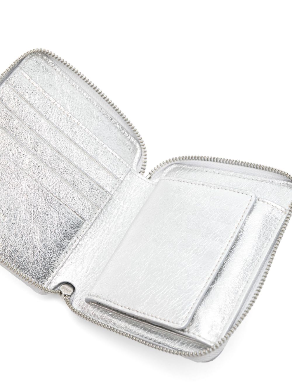 zip-around wallet SA2100G SILVER COMME des GARÇONS WALLET 
