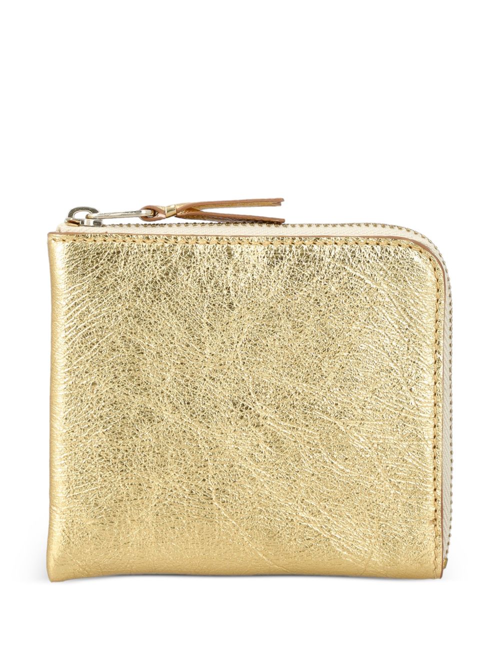 zip around wallet SA3100G GOLD COMME des GARÇONS WALLET 