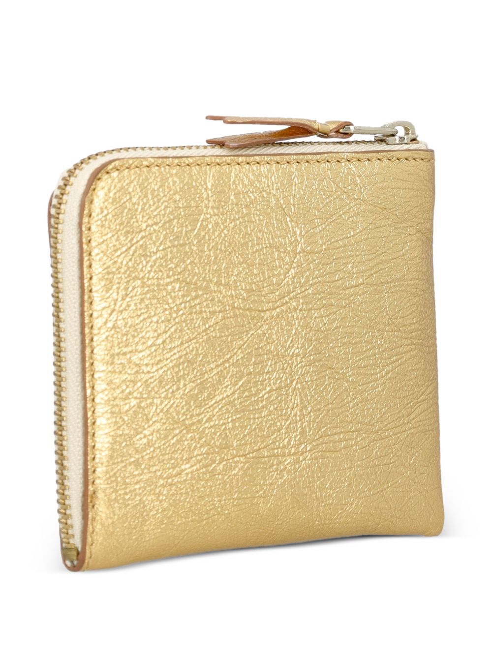 zip around wallet SA3100G GOLD COMME des GARÇONS WALLET 