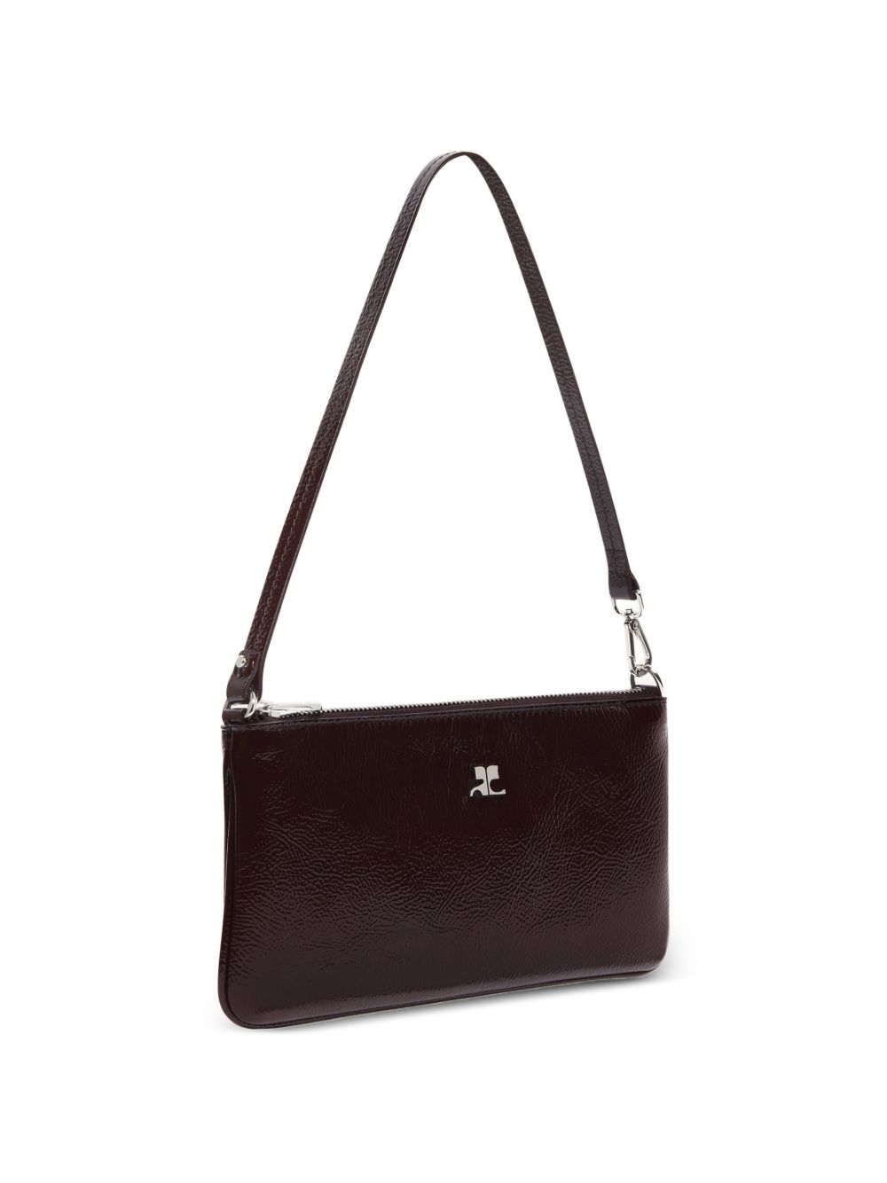 Logo-plaque clutch bag 126GPM035CR0043 4010 COURRÈGES 