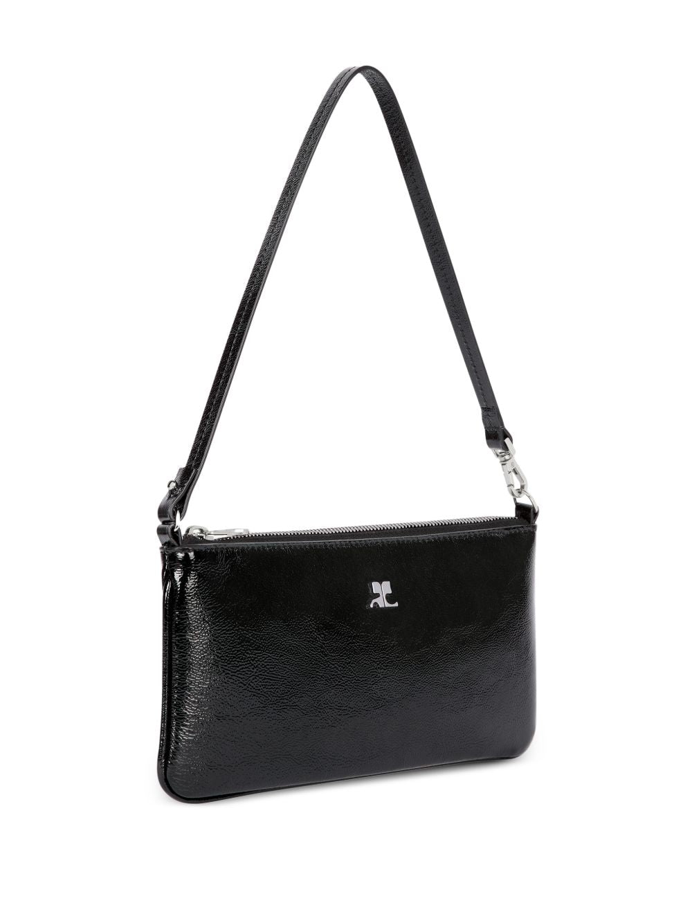 Logo-plaque clutch bag 126GPM035CR0043 9999 COURRÈGES 