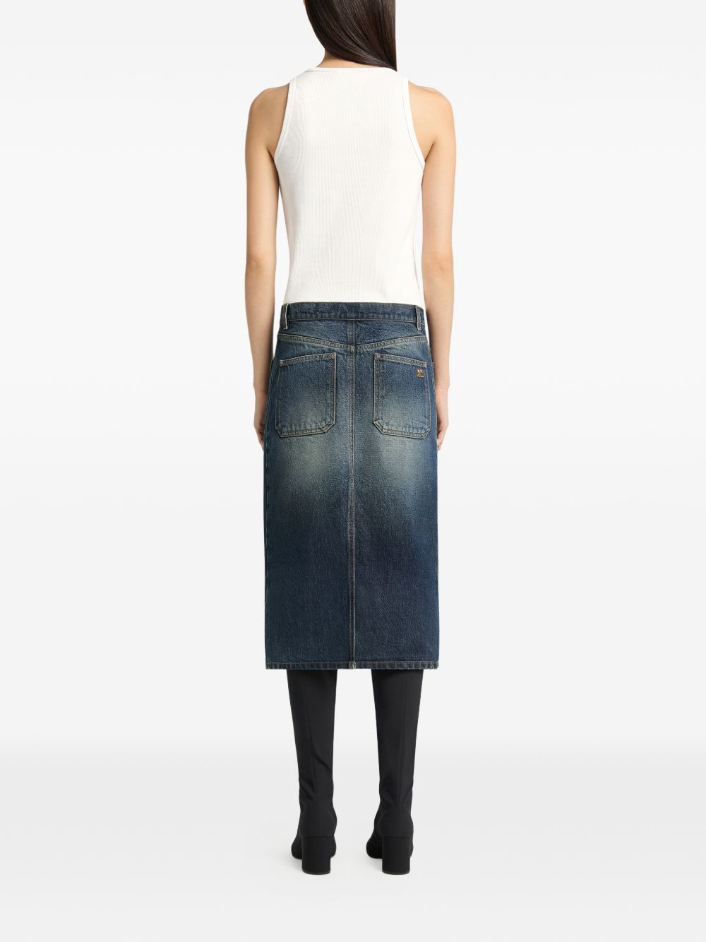 90's rib tank top 326JDE167JS0194 0001 COURRÈGES 