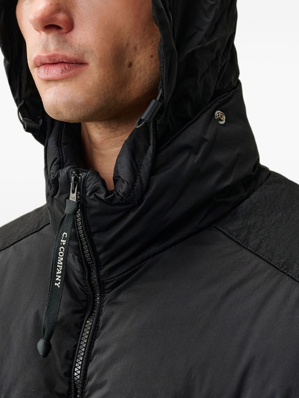 Nycra-R Lens hooded down jacket 21CMOW257A 005864G999 C.P. COMPANY 