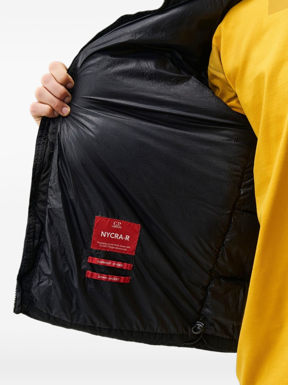 Nycra-R Lens hooded down jacket 21CMOW257A 005864G999 C.P. COMPANY 