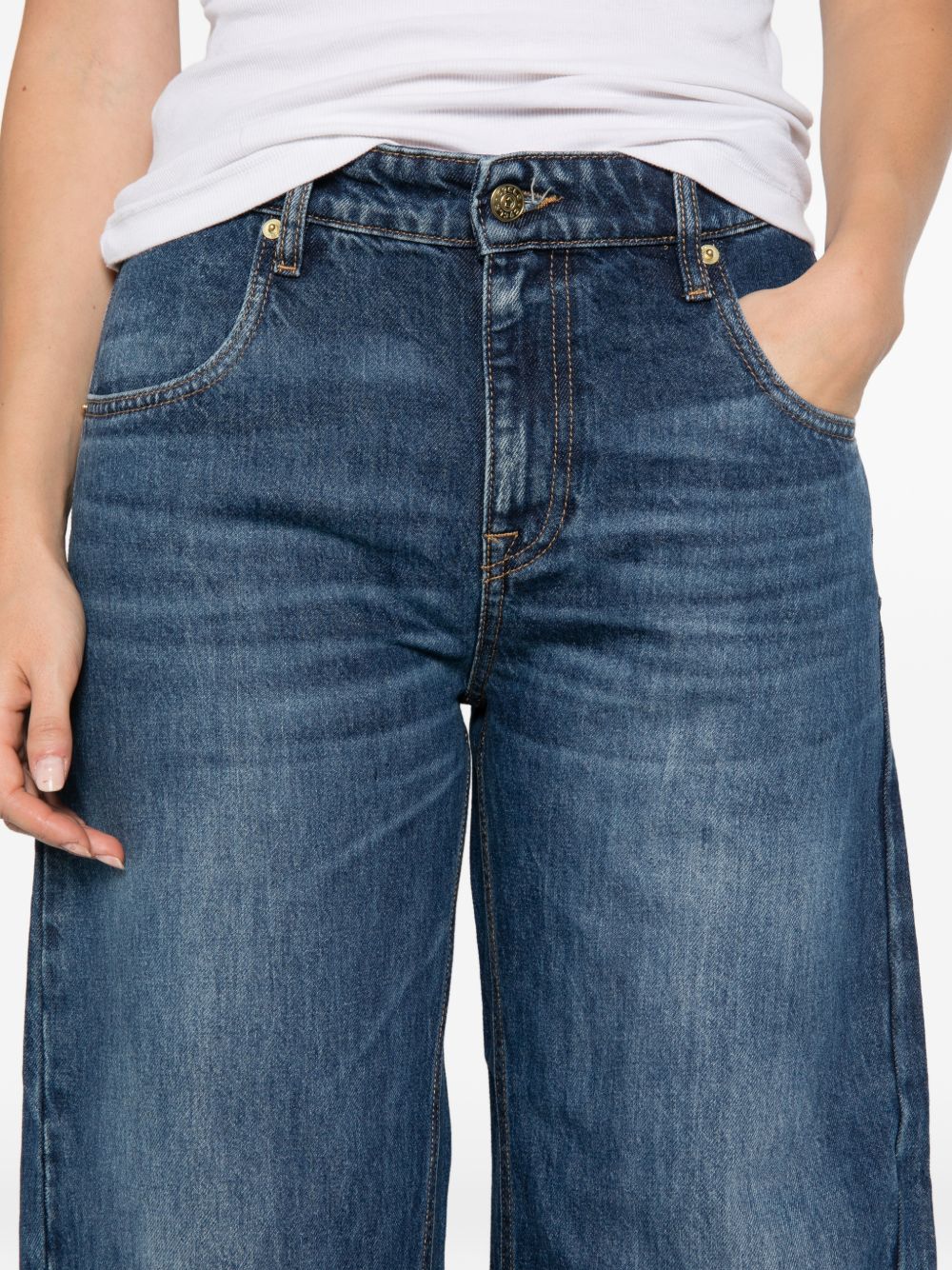 Cropped wide-leg AIDA jeans 462P530 07 CYCLE 