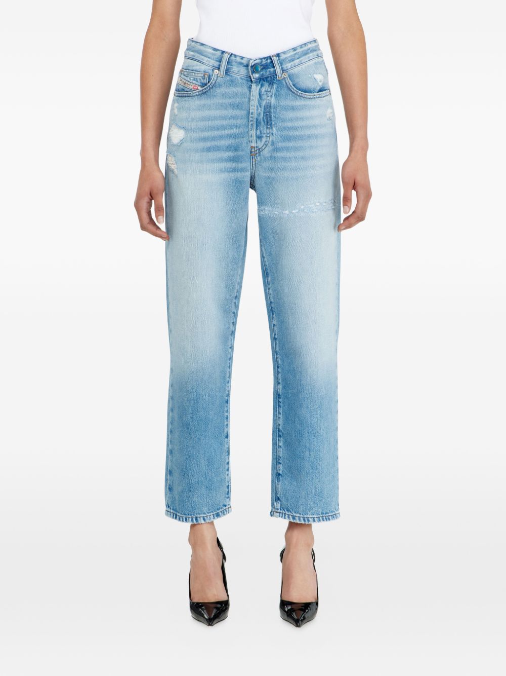 Regular Jeans High Waist 1981 D-Went A22459 09P4901 DIESEL 