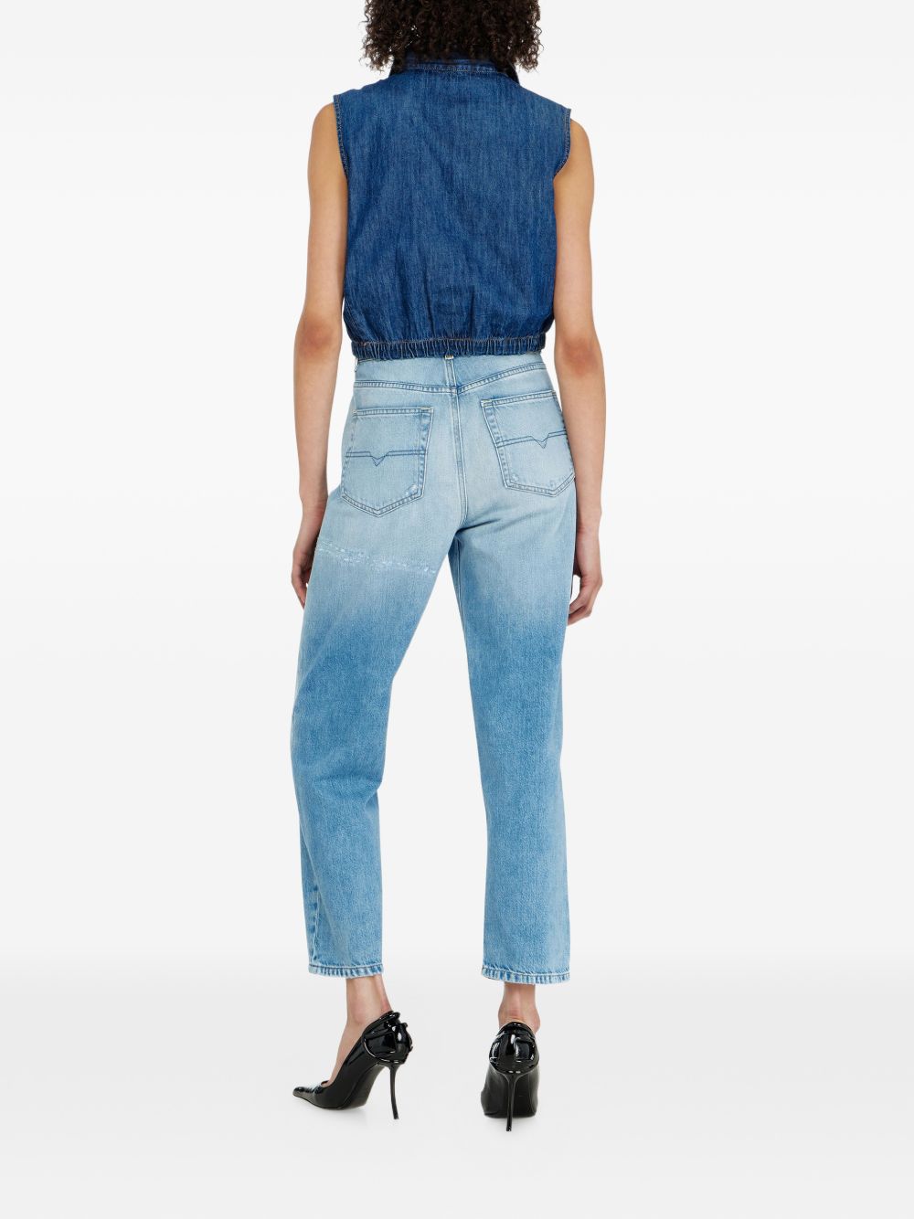 Regular Jeans High Waist 1981 D-Went A22459 09P4901 DIESEL 