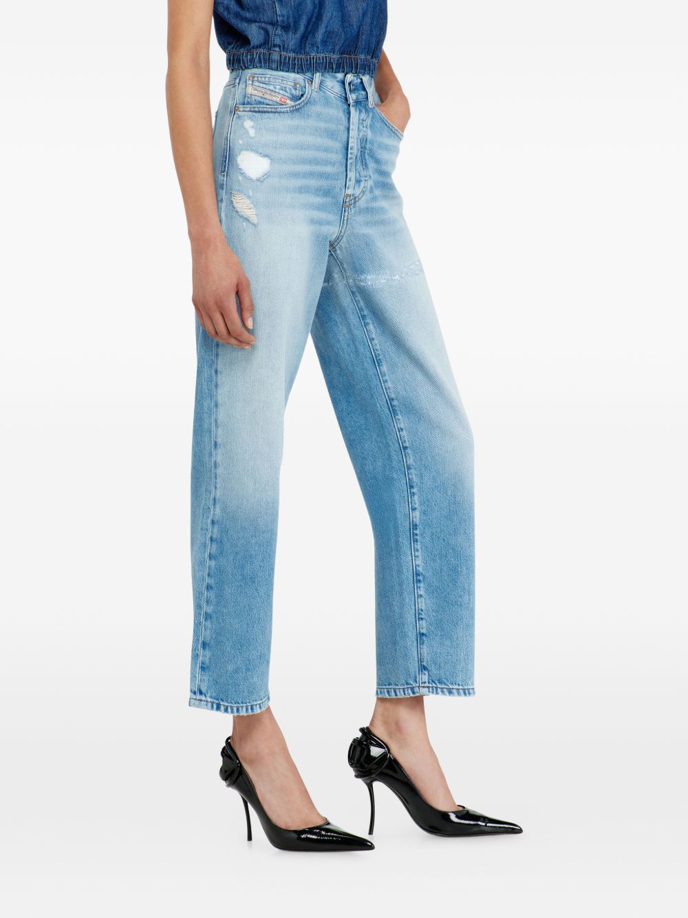 Regular Jeans High Waist 1981 D-Went A22459 09P4901 DIESEL 