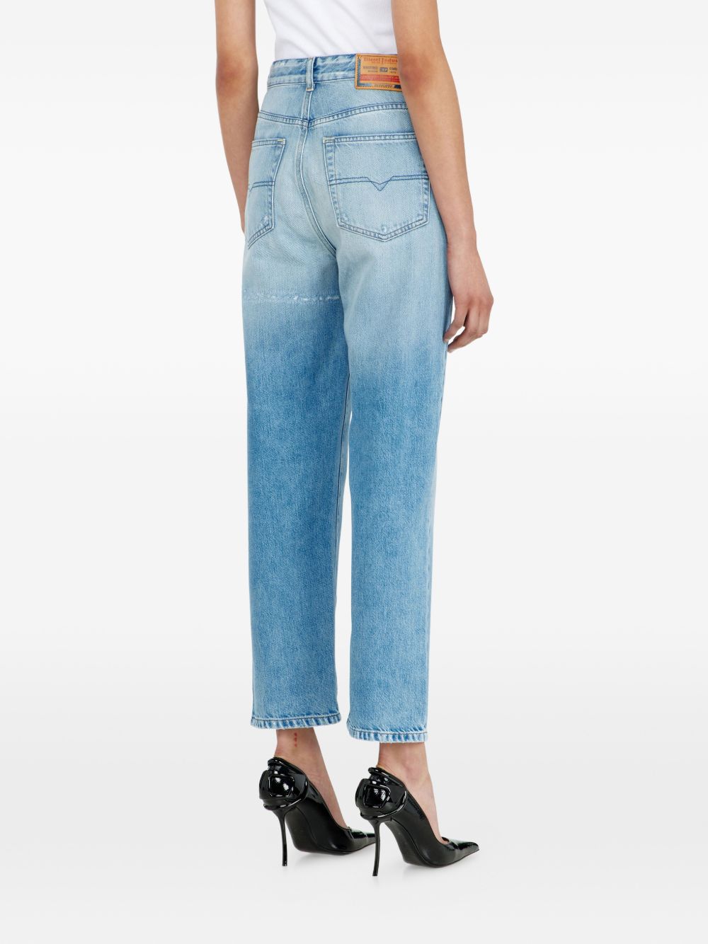 Regular Jeans High Waist 1981 D-Went A22459 09P4901 DIESEL 