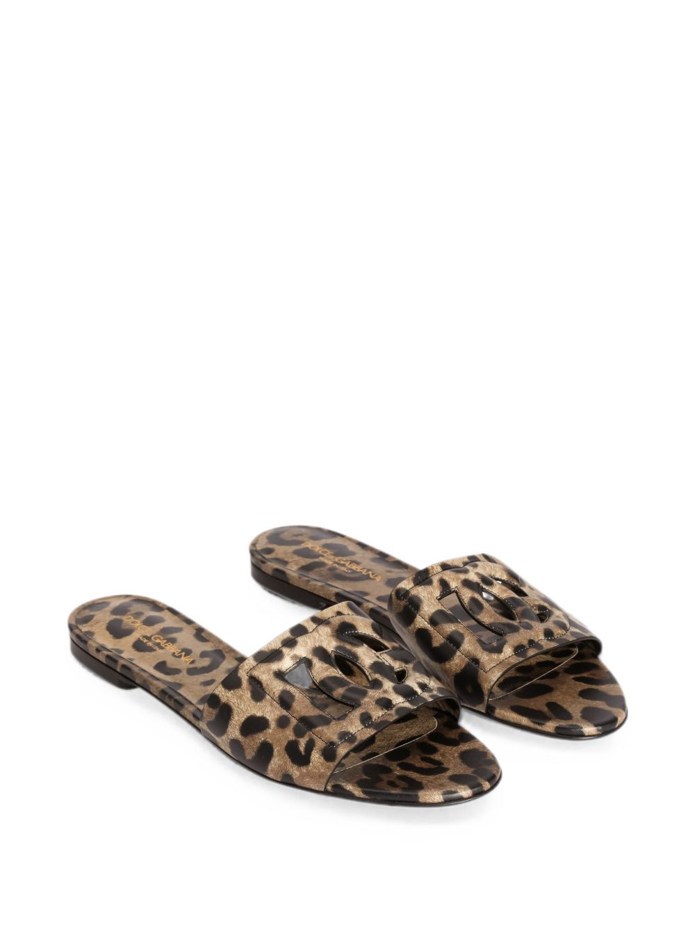 Flat slides street leo CQ0436 A0426HY13M DOLCE & GABBANA 
