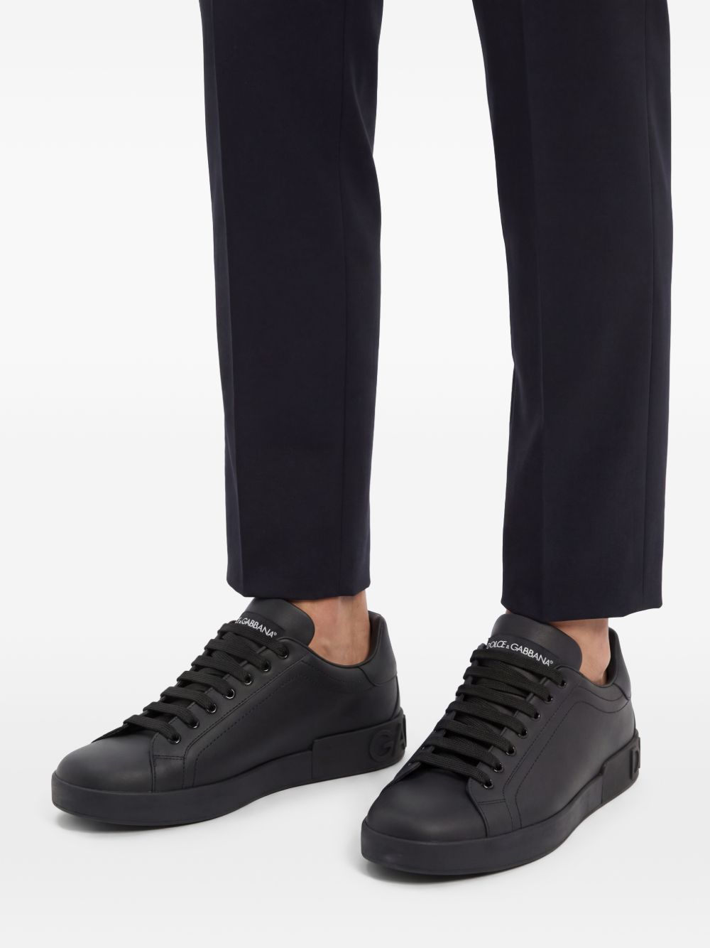 Calfskin Portofino sneakers CS1772 A106580999 DOLCE & GABBANA 