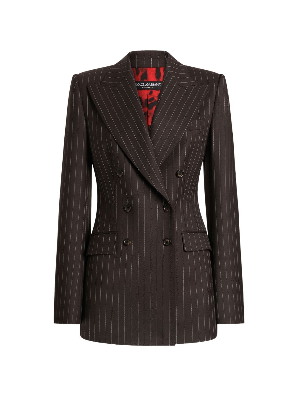 Turlington double-breasted twill pinstripe jacket F29QFT GDD1HS8053 DOLCE & GABBANA 