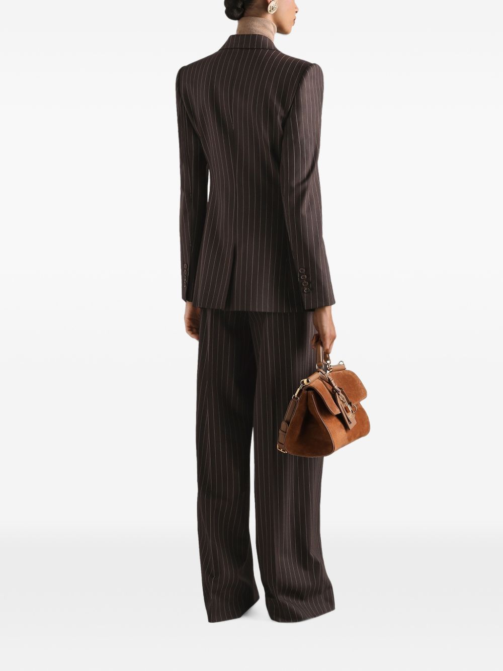 Turlington double-breasted twill pinstripe jacket F29QFT GDD1HS8053 DOLCE & GABBANA 