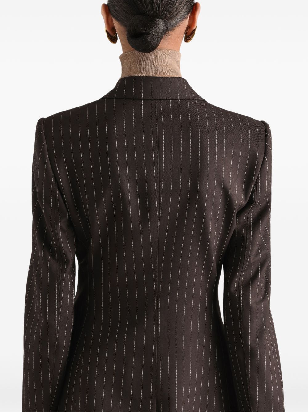 Turlington double-breasted twill pinstripe jacket F29QFT GDD1HS8053 DOLCE & GABBANA 