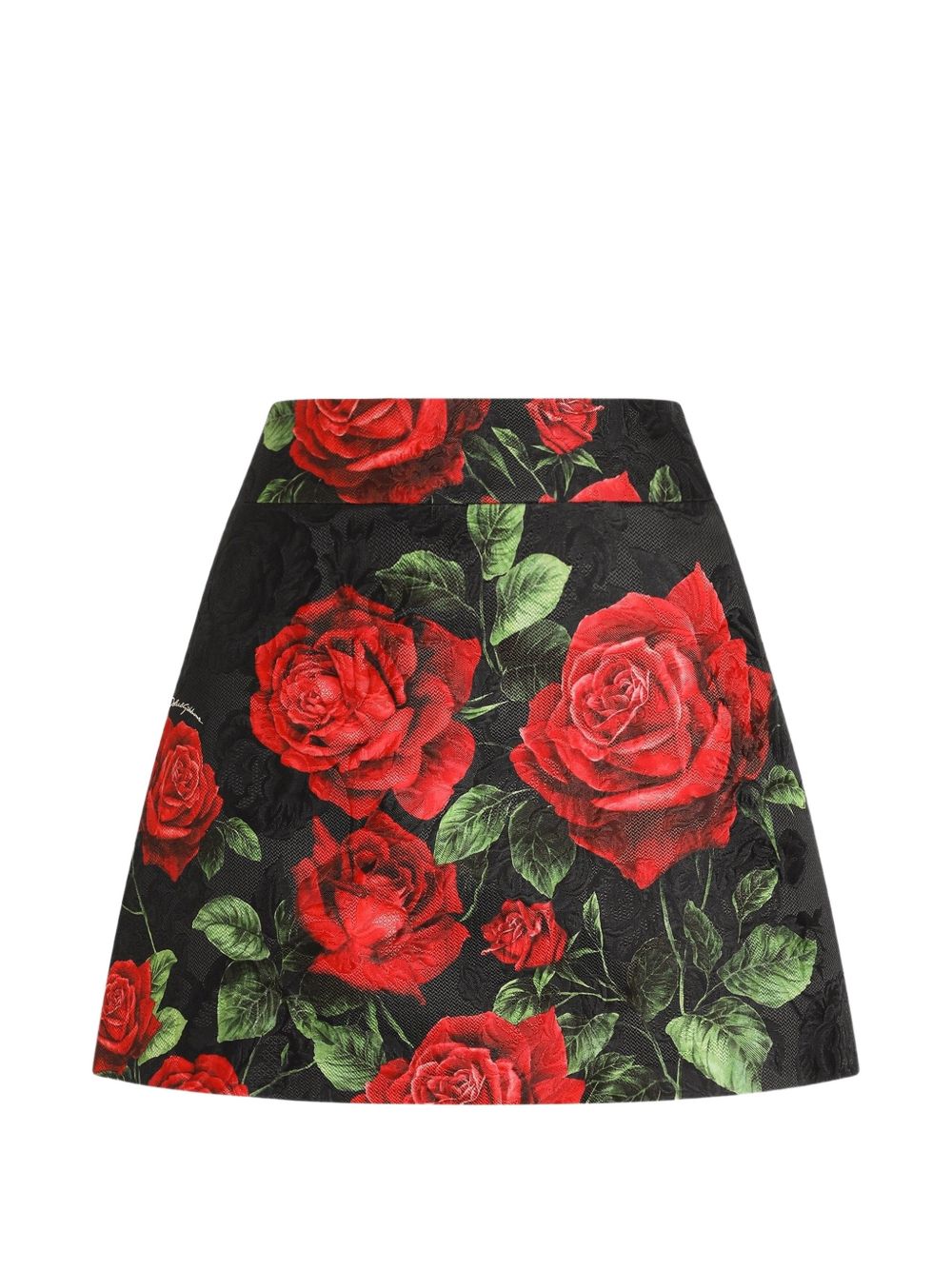 Rose-print brocade skirt F4DEPT FSTB4HN6EJ DOLCE & GABBANA 