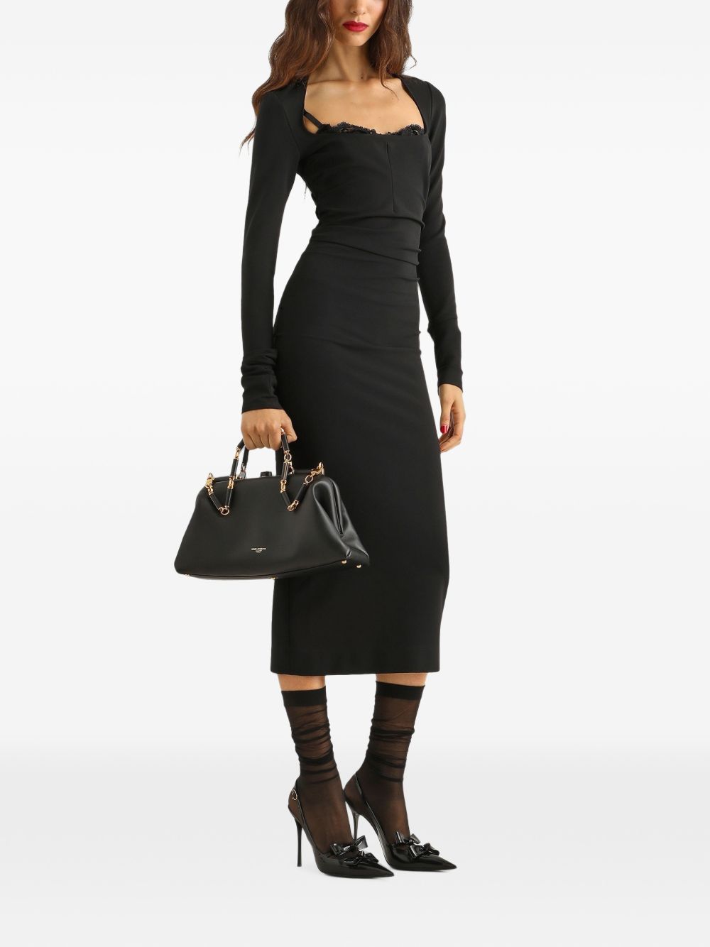 Jersey sheath dress F631XT FUGKFN0000 DOLCE & GABBANA 