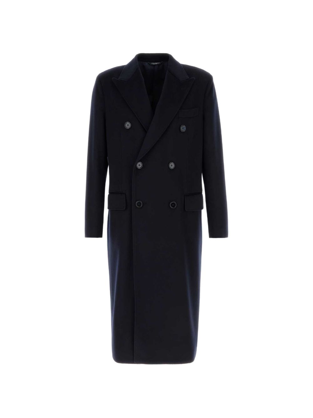 Double-breasted virgin wool coat G038ZT HU2CAB0665 DOLCE & GABBANA 