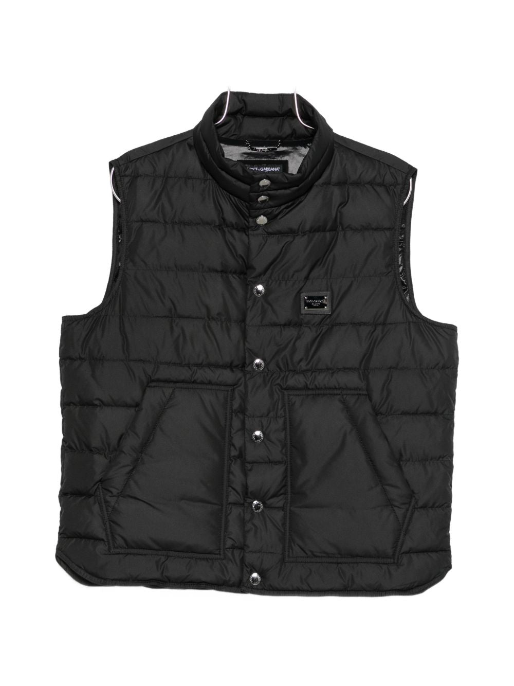 Logo-patch padded gilet G9AOJT GK319N0000 DOLCE & GABBANA 