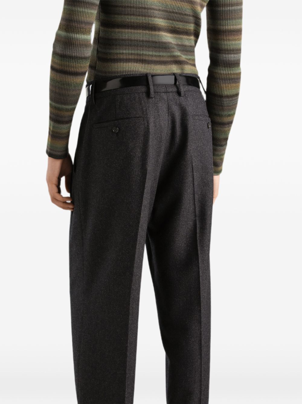 Wool flannel trousers GP0N2T FU291S8293 DOLCE & GABBANA 