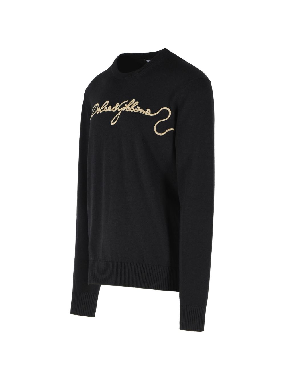Virgin wool pullover with embroidery GXX02Z JDVIRN0000 DOLCE & GABBANA 