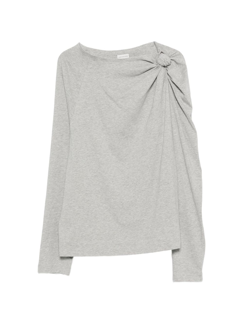 Draped long-sleeves T-shirt 011118 4604813 DRIES VAN NOTEN 